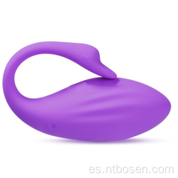 Vibrador cintónico impermeable de silicona para masturbación femenina